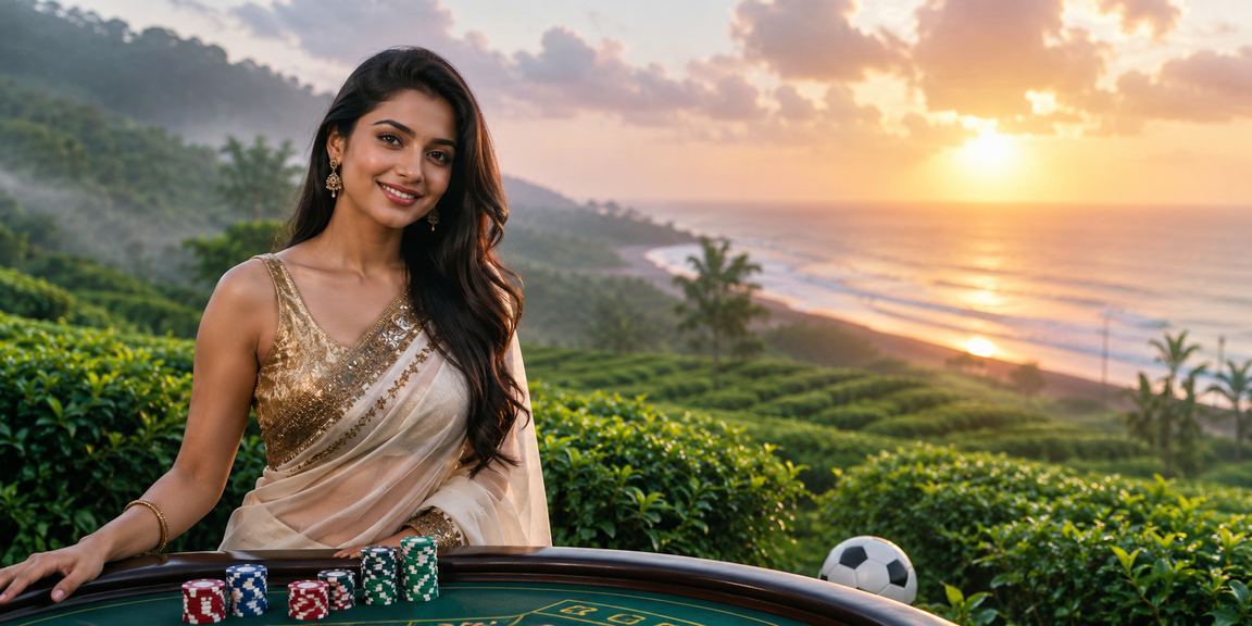 কক্সবাজারে চা বাগানের পাশে ফুটবল বেটিং উপভোগ করছেন একজন ব্যবহারকারী